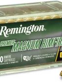 Remington Premier Rimfire .22 Winchester Magnum Rimfire 33 Grain AccuTip-V Brass Cased Rimfire Ammunition