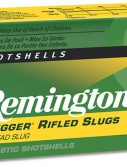 Remington Slugger Rifled Slugs 16 Gauge 4/5 oz 1600 ft/s 2.75" Rifled Slug Hollow Point Centerfire Shotgun Slug Ammunition