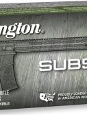 Remington Subsonic .300 AAC Blackout 220 Grain Open Tip Flat Base Centerfire Rifle Ammunition