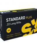 SK Standard Plus .22 Long Rifle 40 grain Lead Round Nose Brass Cased Rimfire Ammunition