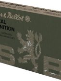 Sellier & Bellot Ammo .300aac Blackout 124gr. Fmj 20-pack