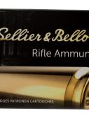 Sellier & Bellot SB308F Rifle 308 Win 180 Gr Soft Point Cut-Through Edge (SPCE)