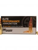 Sig Sauer Elite Match Grade .308 Winchester 175 grain Open Tip Match Brass Cased Centerfire Rifle Ammunition