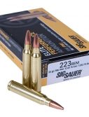 Sig Sauer Elite Performance .223 Remington 55 grain Full Metal Jacket Brass Cased Centerfire Rifle Ammunition