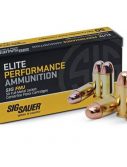 Sig Sauer Elite Performance .45 ACP 230 grain Full Metal Jacket Brass Cased Centerfire Pistol Ammunition