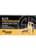 Sig Sauer Elite Performance 9mm Luger 124 grain Full Metal Jacket Brass Cased Centerfire Pistol Ammunition