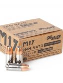 Sig Sauer Elite V-Crown 9mm +P 124 grain Jacketed Hollow Point Brass Cased Centerfire Pistol Ammunition