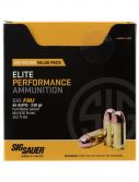 Sig Sauer Value Packs .45 ACP 230 grain Full Metal Jacket Brass Cased Centerfire Pistol Ammunition