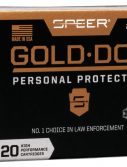 Speer Gold Dot .25 ACP 35 grain Gold Dot Hollow Point Centerfire Pistol Ammunition