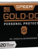 Speer Gold Dot .32 ACP 60 grain Gold Dot Hollow Point Centerfire Pistol Ammunition