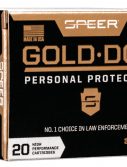 Speer Gold Dot .38 Special 100 grain Gold Dot Hollow Point Centerfire Pistol Ammunition