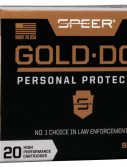 Speer Gold Dot 9mm Luger 115 grain Gold Dot Hollow Point Centerfire Pistol Ammunition