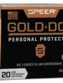 Speer Gold Dot 9mm Luger 124 grain Gold Dot Hollow Point Centerfire Pistol Ammunition