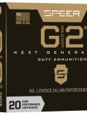 Speer Gold Dot 9mm Luger 147 grain Gold Dot G2 Centerfire Pistol Ammunition
