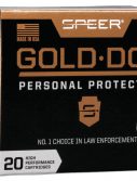 Speer Gold Dot Handgun Personal Protection .40 S&W 165 grain Gold Dot Hollow Point Centerfire Pistol Ammunition