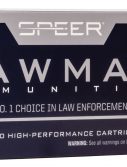 Speer Lawman Handgun Training .380 ACP 95 grain Total Metal Jacket Centerfire Pistol Ammunition