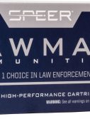 Speer Lawman Handgun Training 9mm Luger 124 grain Total Metal Jacket Centerfire Pistol Ammunition