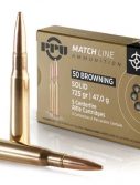 TR&Z Match 50 BMG 725 Grain Full Metal Jacket Ammunition