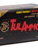 Tulammo UL076215 Rifle 7.62x39mm 122 Gr Full Metal Jacket (FMJ) 40 Bx/ 25 Cs