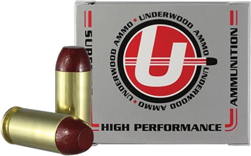 Underwood Ammo .460 Rowland 255gr. Lead Hard Cast Fn 20-pk