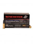 Winchester 42 MAX .22 Long Rifle 42 grain SubSonic Hollow Point Brass Cased Rimfire Ammunition