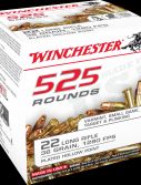Winchester 525 .22 Long Rifle 36 grain Copper Plated Hollow Point Rimfire Ammunition