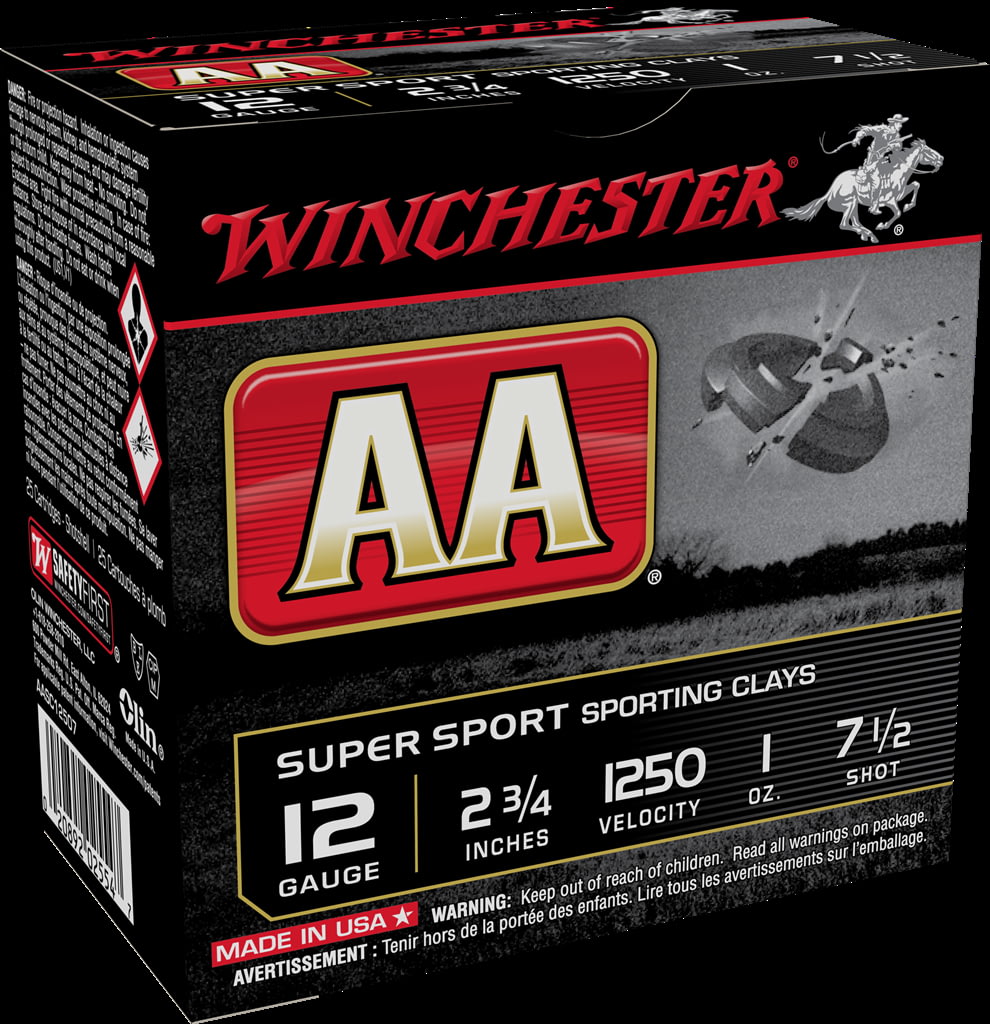 Winchester AA 12 Gauge 1 oz 2.75" 1250 ft/s Centerfire Shotgun Ammunition
