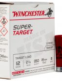 Winchester Ammo TRGT13508 Super Target 12 Gauge 2.75" 1 Oz 8 Shot 25 Bx/ 10 Cs