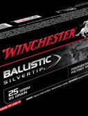 Winchester BALLISTIC SILVERTIP .25 Winchester Super Short Magnum 85 grain Fragmenting Polymer Tip Centerfire Rifle Ammunition