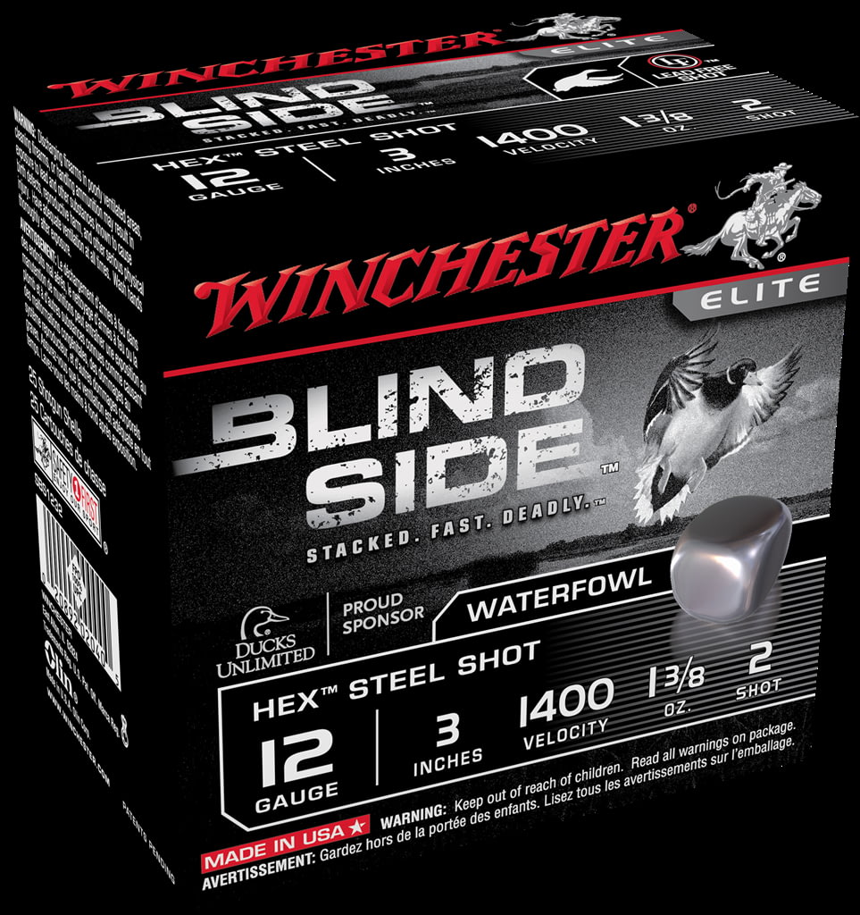 Winchester BLIND SIDE 12 Gauge 3/4 oz 3" Centerfire Shotgun Ammunition