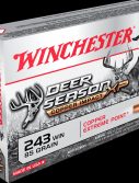 Winchester DEER SEASON XP .243 Winchester 85 grain Copper Extreme Point Polymer Tip Centerfire Rifle Ammunition