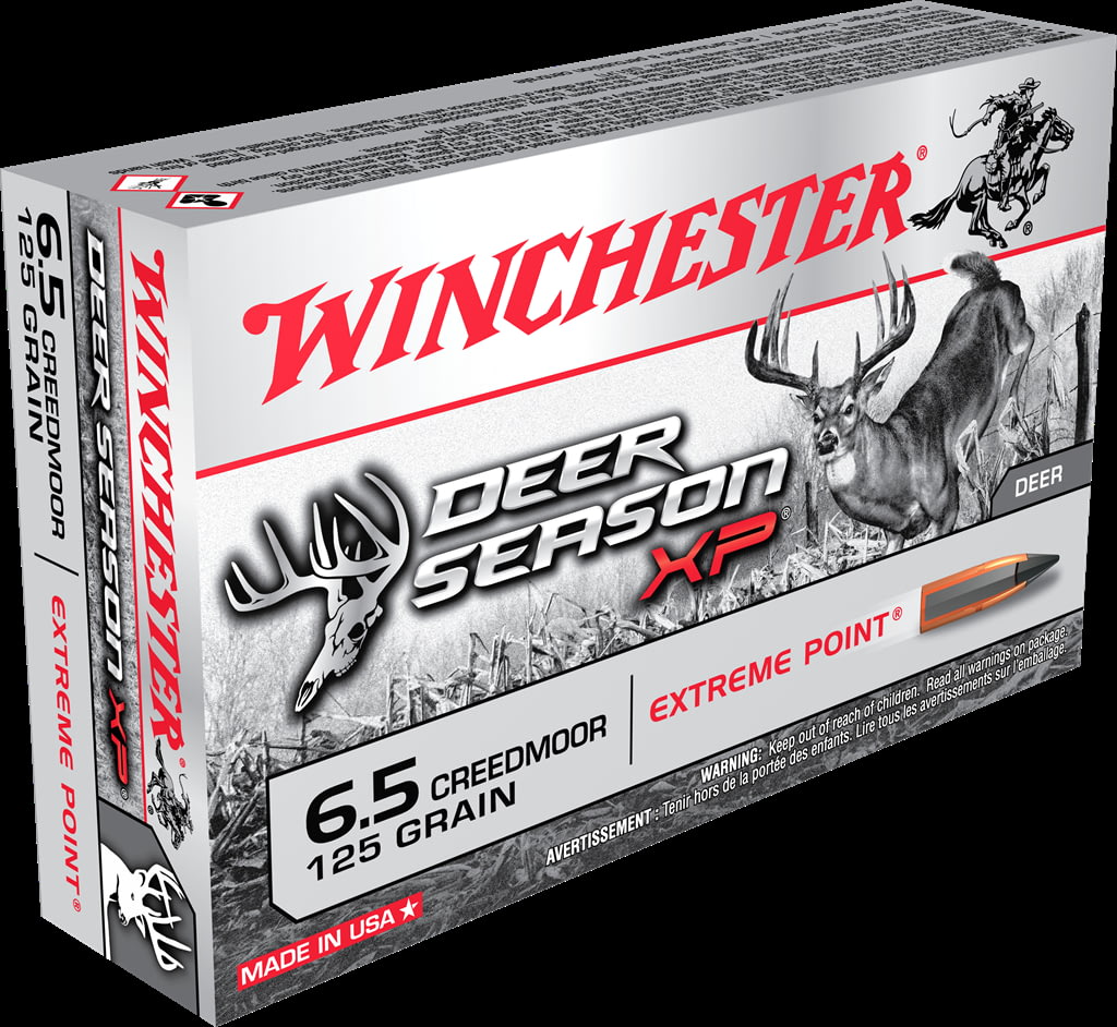 Winchester DEER SEASON XP 6.5 Creedmoor 125 grain Extreme Point Polymer Tip Centerfire Rifle Ammunition