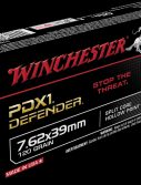 Winchester DEFENDER RIFLE 7.62x39mm 120 grain Split Core Hollow Point Centerfire Rifle Ammunition