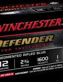 Winchester DEFENDER SHOTSHELL 12 Gauge 1 oz 2.75" Centerfire Shotgun Slug Ammunition