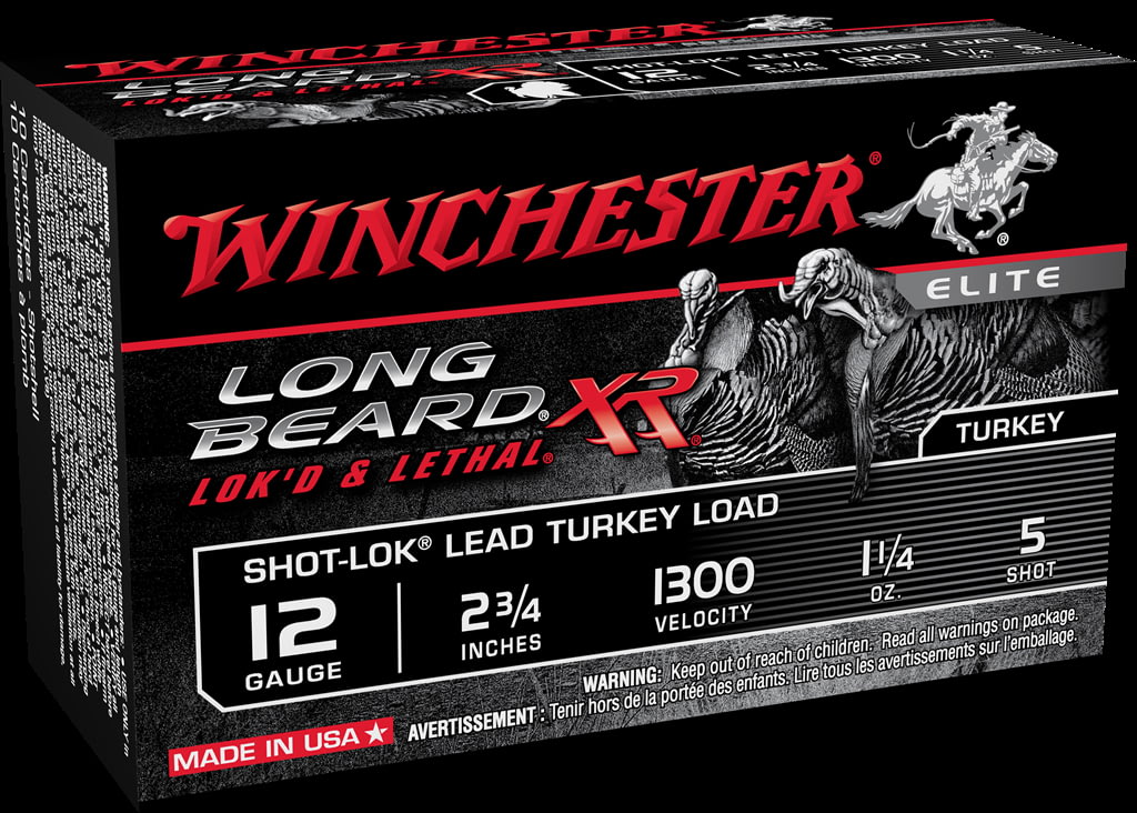 Winchester LONG BEARD XR 12 Gauge 1 1/4 oz 2.75" Centerfire Shotgun Ammunition