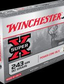 Winchester POWER CORE 95-5 .243 Winchester 90 grain Power-Core 95/5 Protected Hollow Point Centerfire Rifle Ammunition