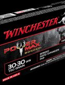 Winchester POWER MAX BONDED .30-30 Winchester 150 grain Bonded Rapid Expansion Protected Hollow Point Centerfire Rifle Ammunition