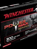 Winchester POWER MAX BONDED .300 Winchester Magnum 180 grain Bonded Rapid Expansion Protected Hollow Point Brass Cased Centerfire Rifle Ammunition