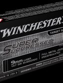 Winchester SUPER SUPPRESSED 9mm Luger 147 grain Full Metal Jacket Centerfire Pistol Ammunition