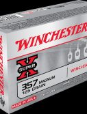 Winchester SUPER-X HANDGUN .357 Magnum 125 grain WinClean Enclosed Base Brass Cased Centerfire Pistol Ammunition