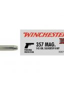 Winchester SUPER-X HANDGUN .357 Magnum 145 grain Silvertip Jacketed Hollow Point Brass Cased Centerfire Pistol Ammunition