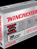 Winchester SUPER-X HANDGUN .38 Special 158 grain Lead Flat Nose Centerfire Pistol Ammunition
