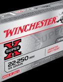 Winchester SUPER-X RIFLE .22-250 Remington 55 grain Jacketed Soft Point Centerfire Rifle Ammunition