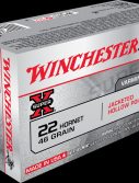 Winchester SUPER-X RIFLE .22 Hornet 46 grain Jacketed Hollow Point Centerfire Rifle Ammunition