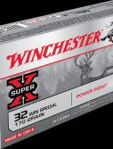 Winchester SUPER-X RIFLE .32 Winchester Special 170 grain Power-Point Centerfire Rifle Ammunition