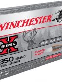 Winchester SUPER X-RIFLE .350 Legend 180 grain Power-Point Centerfire Rifle Ammunition