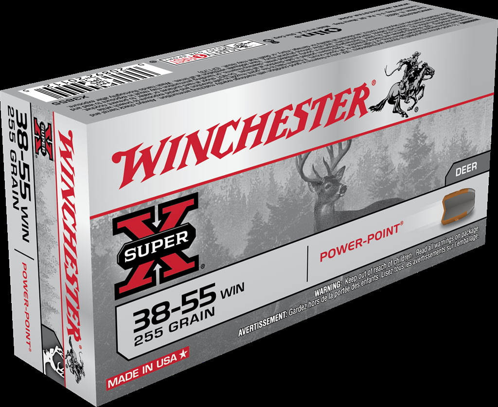 Winchester SUPER-X RIFLE .38-55 Winchester 255 grain Power-Point Centerfire Rifle Ammunition