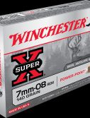 Winchester SUPER-X RIFLE 7mm-08 Remington 140 grain Power-Point Centerfire Rifle Ammunition