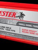 Winchester SUPER-X RIMFIRE .22 Long Rifle 40 grain Copper Plated Lead Round Nose Rimfire Ammunition