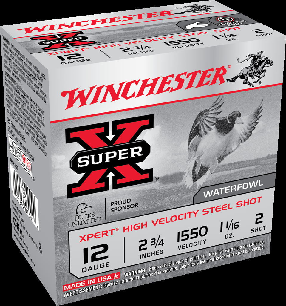 Winchester SUPER-X SHOTSHELL 12 Gauge 1 1/16 oz 2.75" Centerfire Shotgun Ammunition